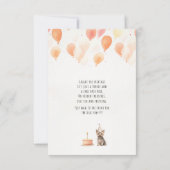 Heb een Yorkie-riffic Verjaardag Kaart met Celebra (Achterkant)