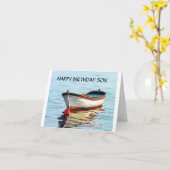 HEB EEN ZEER GEWELDIGE "BIRTHDAY" NAAR "SON" KAART (Gele Bloem)