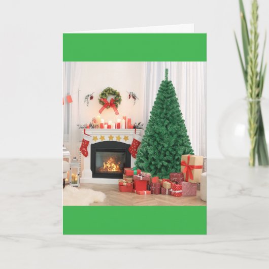 HEB EEN "ZEER VROLIJKE" KERSTDAG FEESTDAGEN KAART (Voorkant)