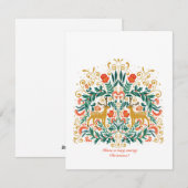 Heb een zeer vrolijke kerstkaart (Voorkant / Achterkant)