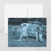 Heb er wat!  stereobeeld briefkaart (Voorkant / Achterkant)