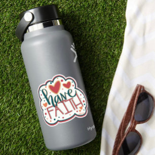 Heb Faith Hearts Inspirivity Trendy Sticker