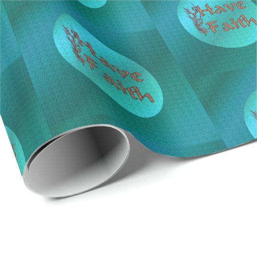 Heb Faith Inspirerend Cadeaupapier (Rol Hoek)