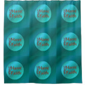 Heb Faith Inspirerend Douchegordijn (Voorkant)