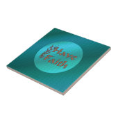 Heb Faith Inspirerend Tegeltje (Zijkant)