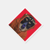 Heb Fun Rottweiler Napkins Servet (Hoek)