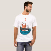 Heb Fun Salmon Sushi T-shirt (Voorkant volledig)