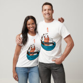 Heb Fun Salmon Sushi T-shirt (Unisex)