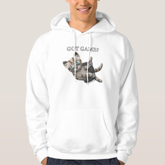 Heb Game Kitten Hoodie (Voorkant)