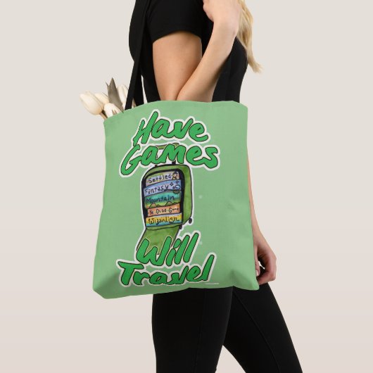 Heb games die Funny Player Motto reizen Tote Bag (Dichtbij)