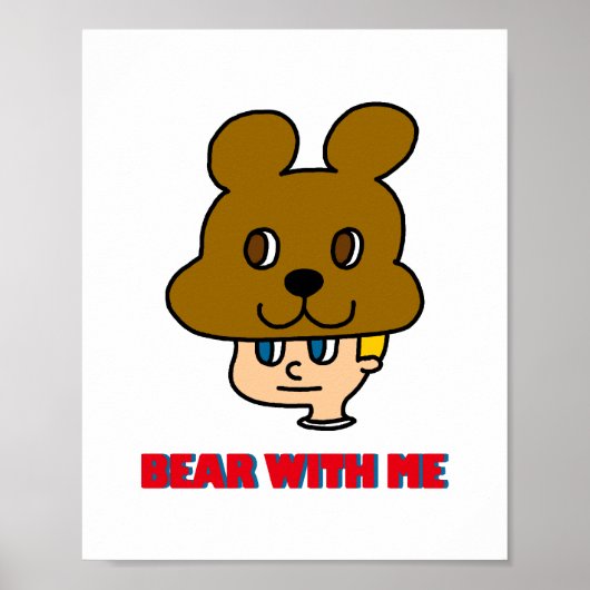 Heb geduld met me poster (Voorkant)