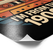 Heb geduld met mij, ik kom uit de jaren '00 foto afdruk (Hoek)