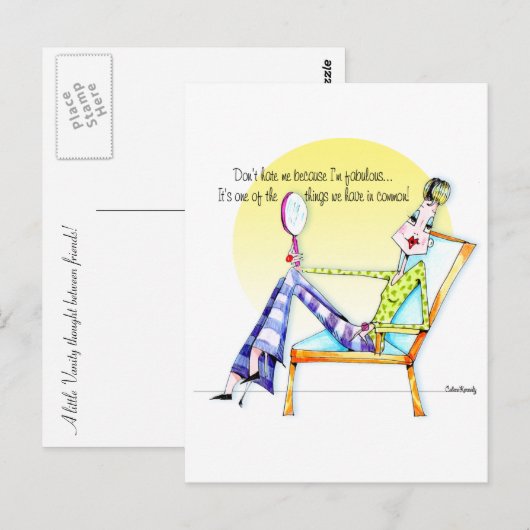 Heb geen hekel aan briefkaart (Voorkant / Achterkant)