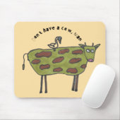 Heb geen koe, man muismat (Met muis)