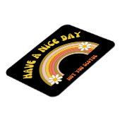 Heb geen mooie dag voor je Scotus Retro stijl Magneet (Linkerzijde)