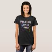 Heb geen schrikDEVON is hier Naam T-shirt (Voorkant volledig)