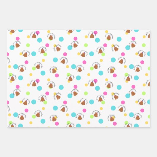 Heb geen waardeloze verjaardagsverpakkingspapieren inpakpapier vel (Voorkant)