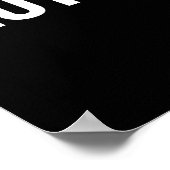 Heb geld nodig, niet vriendschappelijke citaat poster (Hoek)