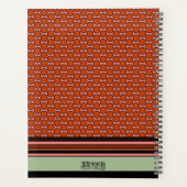 Heb geloof Floral Moderne Punt Vrolijke Inspirativ Planner (Achterkant)