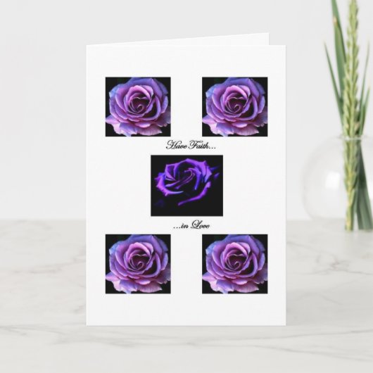 Heb Geloof in Liefde Kaart (Voorkant)