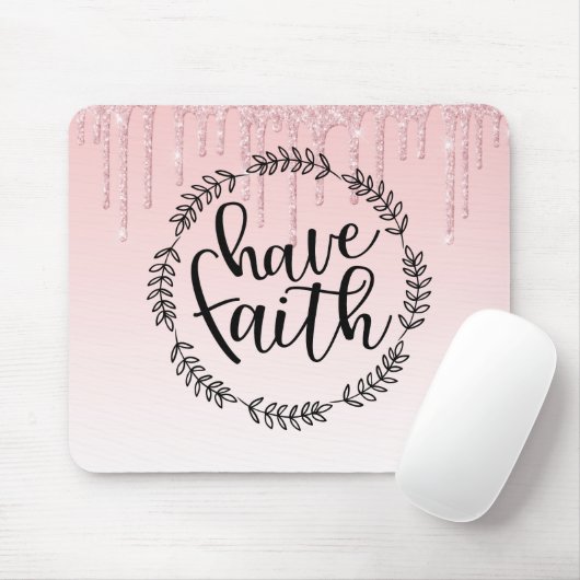 Heb geloof muismat (Met muis)