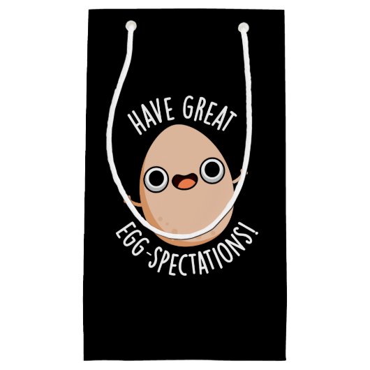 Heb geweldige ei-speculatie Grappig ei Pun Dark BG Klein Cadeauzakje (Voorkant)
