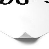 Heb geweldige ei-speculatie grappige ei woordspeli poster (Hoek)