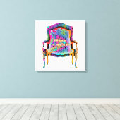 Heb gewoon een canvas van de stoel afdruk (Insitu (Houten vloer))