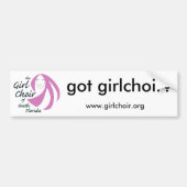 Heb Girlchoir Bumpersticker (Voorkant)