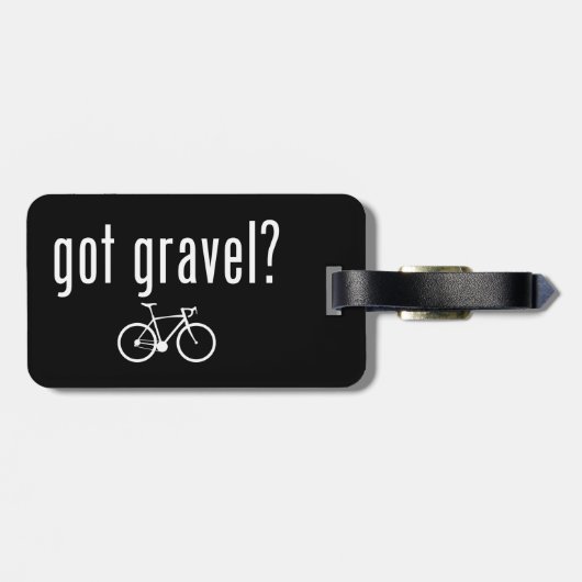 Heb grindfiets bagagelabel (Achterkant horizontaal)