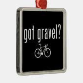 Heb grindfiets metalen ornament (Rechts)