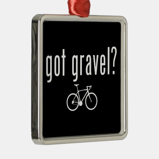 Heb grindfiets metalen ornament (Rechts)