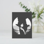 Heb handen een Apple aan Adam, Witte Versie 2/3 Briefkaart (Staand voorkant)