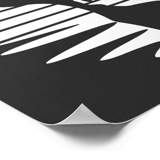 Heb handen een Apple aan Adam, Witte Versie 2/3 Poster (Hoek)