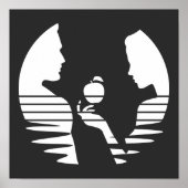 Heb handen een Apple aan Adam, Witte Versie 2/3 Poster (Voorkant)