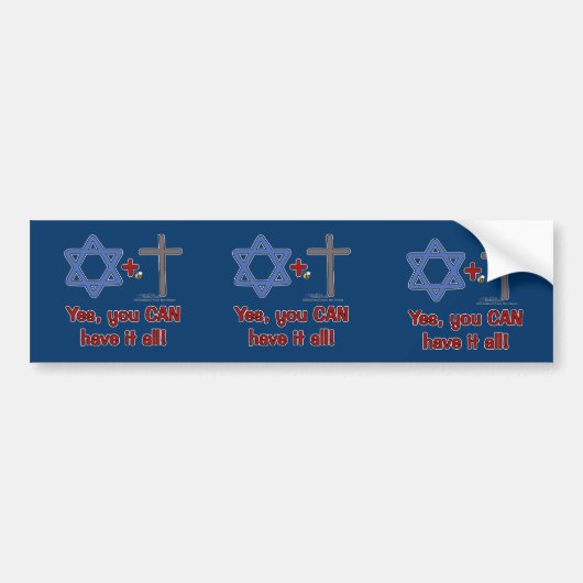 Heb het allemaal! bumpersticker (Voorkant)