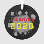  heb ik 20xx explosie donker overleefd ornament (achterkant)