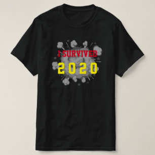 heb ik 20xx explosie donker overleefd t-shirt