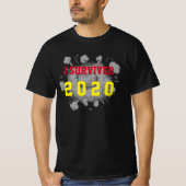  heb ik 20xx explosie donker overleefd t-shirt (Voorkant)