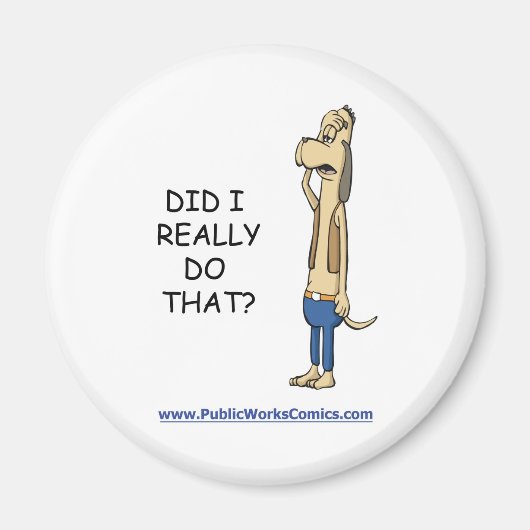 Heb ik dat echt gedaan? magneet (Voorkant)