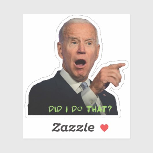 Heb ik dat gedaan - op maat gesneden vinylsticker sticker (Vel)