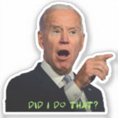 Heb ik dat gedaan? sticker (Voorkant)