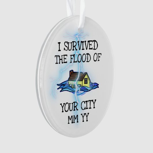  heb ik de bliksemschicht overleefd ornament (voorkant)