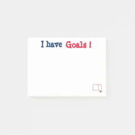  heb ik Doelstellingen na Post-it® Notes