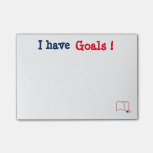  heb ik Doelstellingen na Post-it® Notes