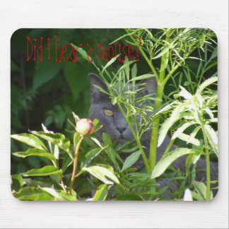 Heb ik een muis gehoord? muismat