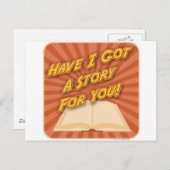 Heb ik een verhaal voor je? briefkaart (Voorkant / Achterkant)