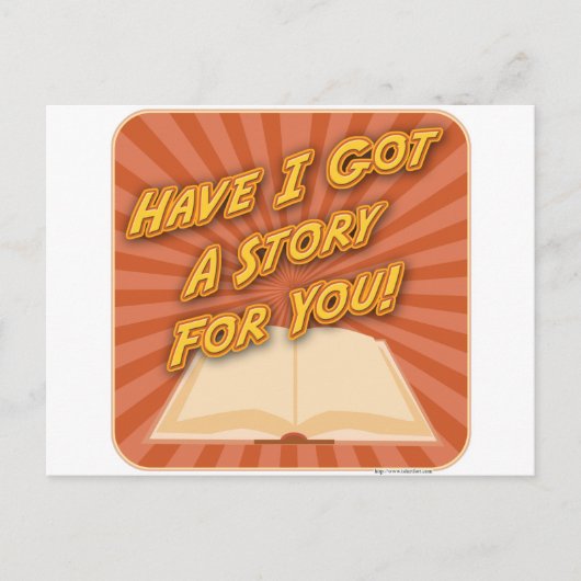 Heb ik een verhaal voor je? briefkaart (Voorkant)