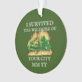 heb ik het vuur overleefd ornament (voorkant)