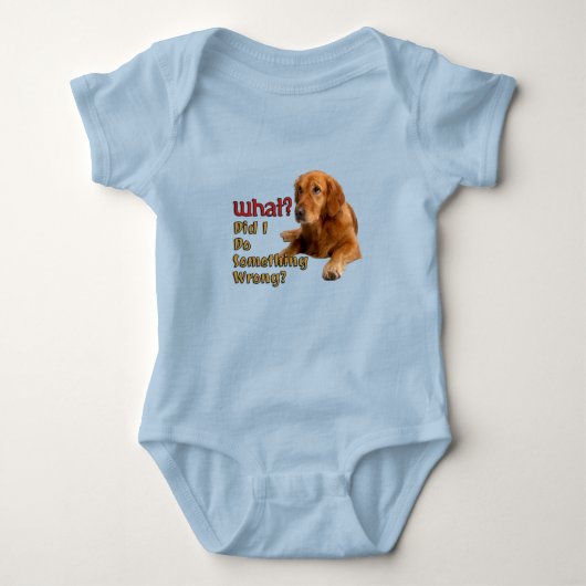 Heb ik iets verkeerds gedaan in het super-Cute Dog Romper (Voorkant)